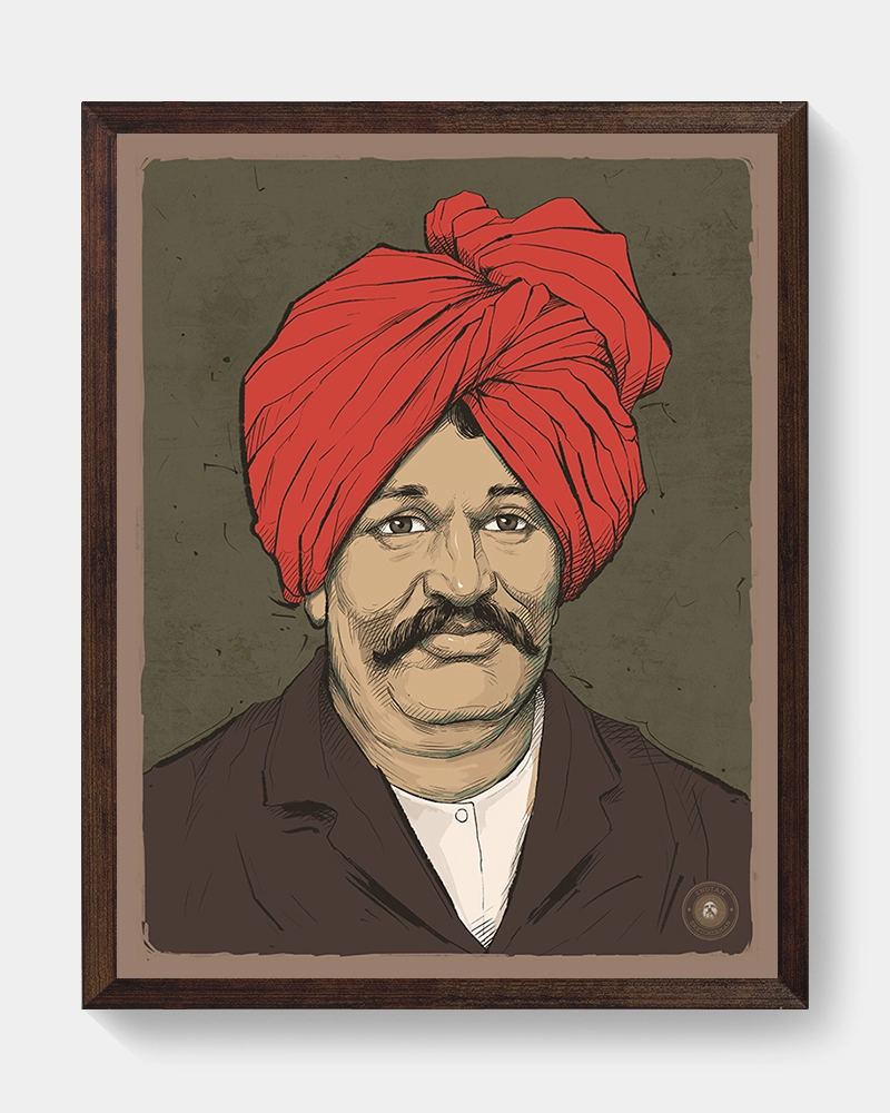 Buy Online: Chhatrapati Rajarshi Shahu Maharaj Art Frame