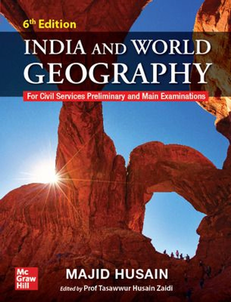 Geography Of India Majid Husain Upsc Books Buy Majid Husain Indian and World Geography 6th Edition