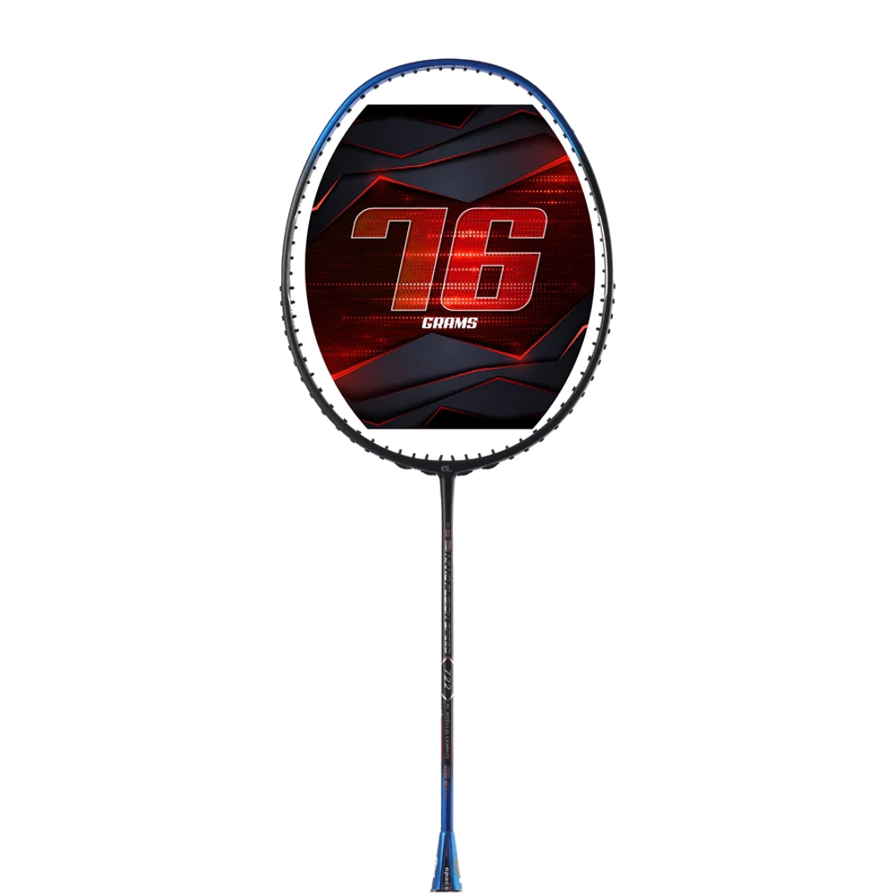 Apacs Nano Fusion Speed 722 Badminton Racquet - (Black/Blue) - Warrior ...