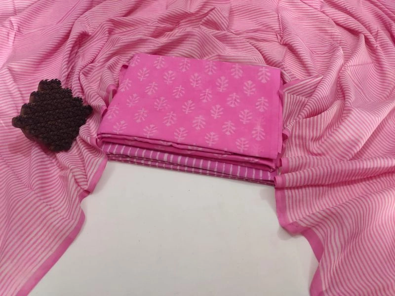 Bagru Print Cotton suts With Cotton Duptta