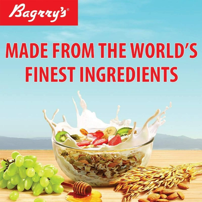Bagrrys Crunchy Muesli, Almond, Raisins and Honey, 500g