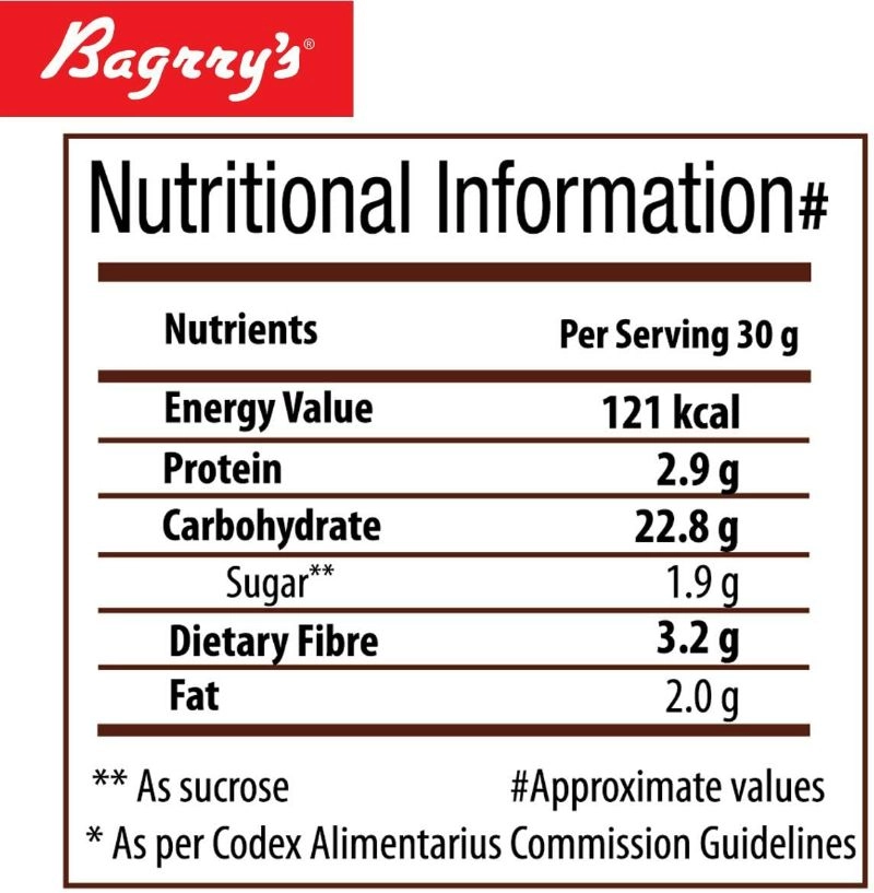 Bagrry's Choco Delight Muesli, Jar, 1000g