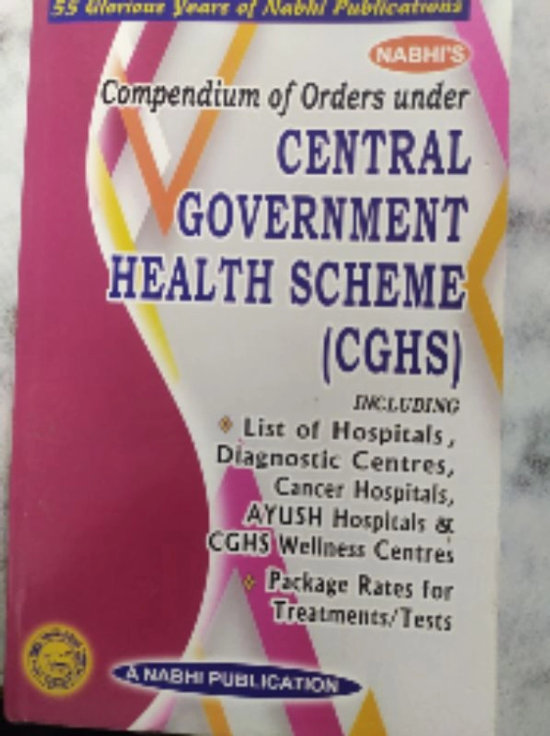 Orders On Central Govt Health Scheme CGHS