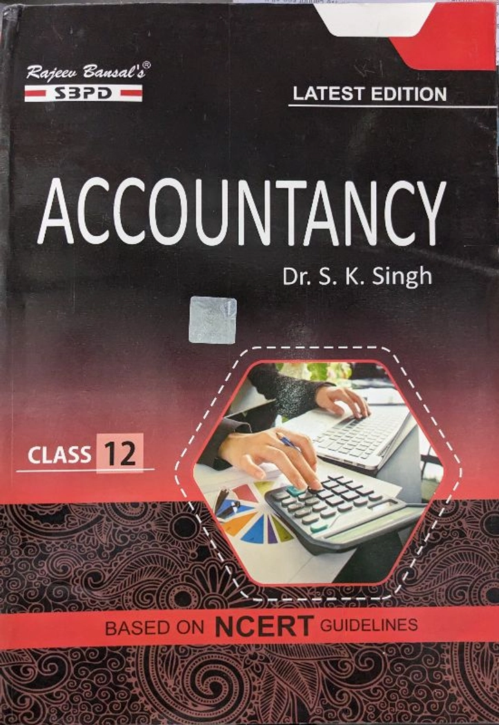 Accountancy Class 12 (English) books