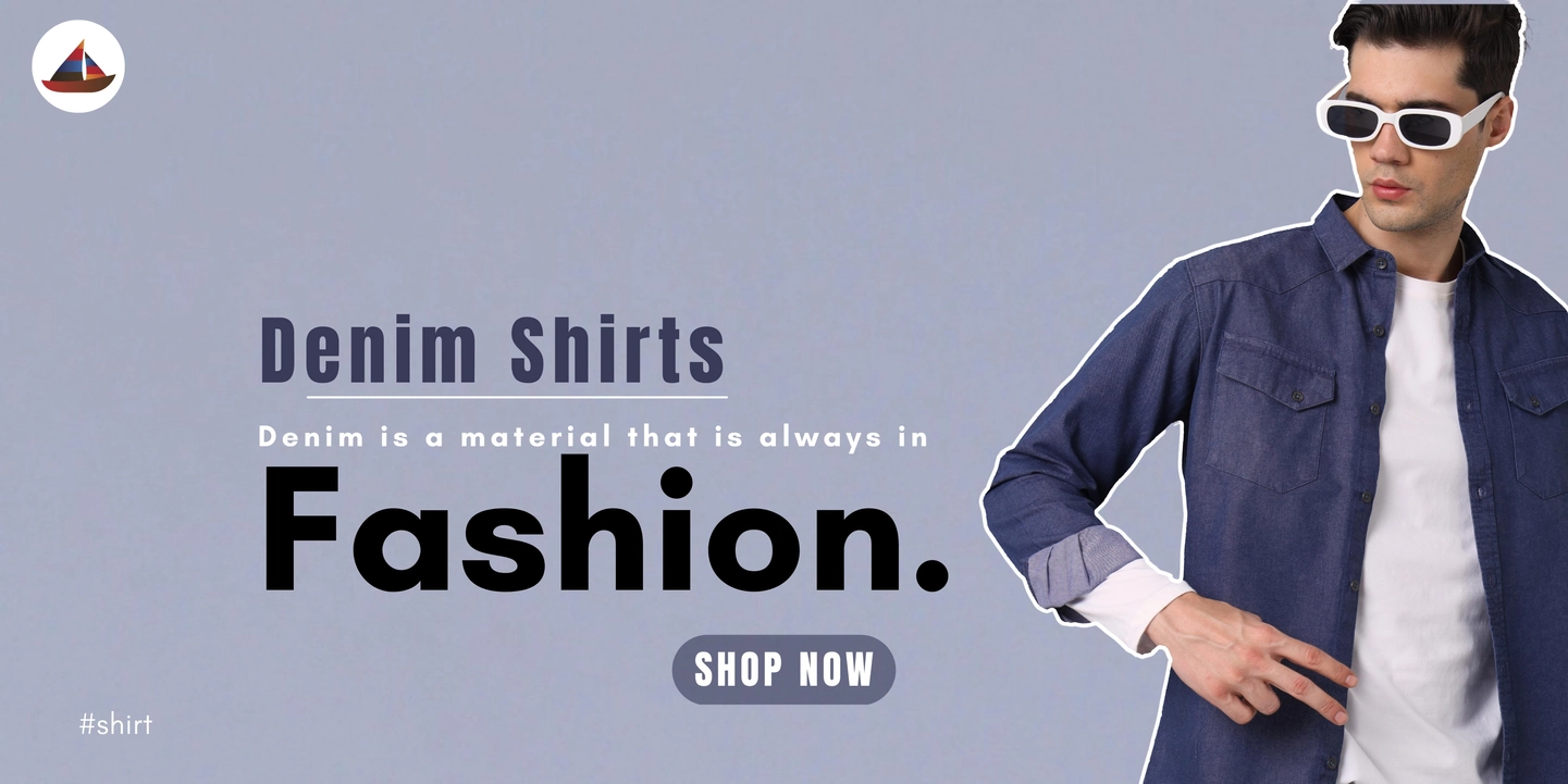 Buy The Souled Store Classic Denim Shirt Light Blue Denim Shirts For Mens  Online