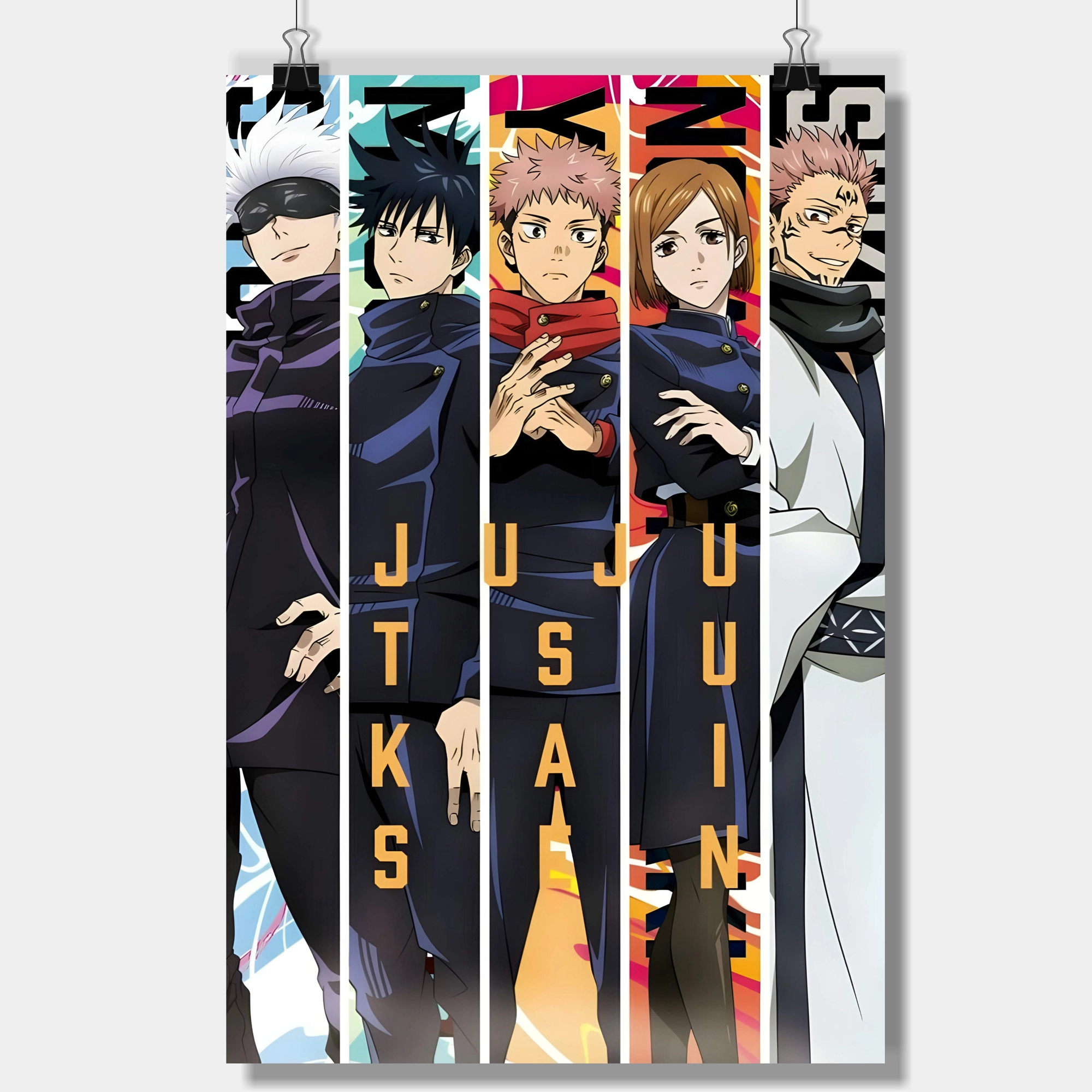 JJK Cast Poster (Jujutsu Kaisen) - Poster World