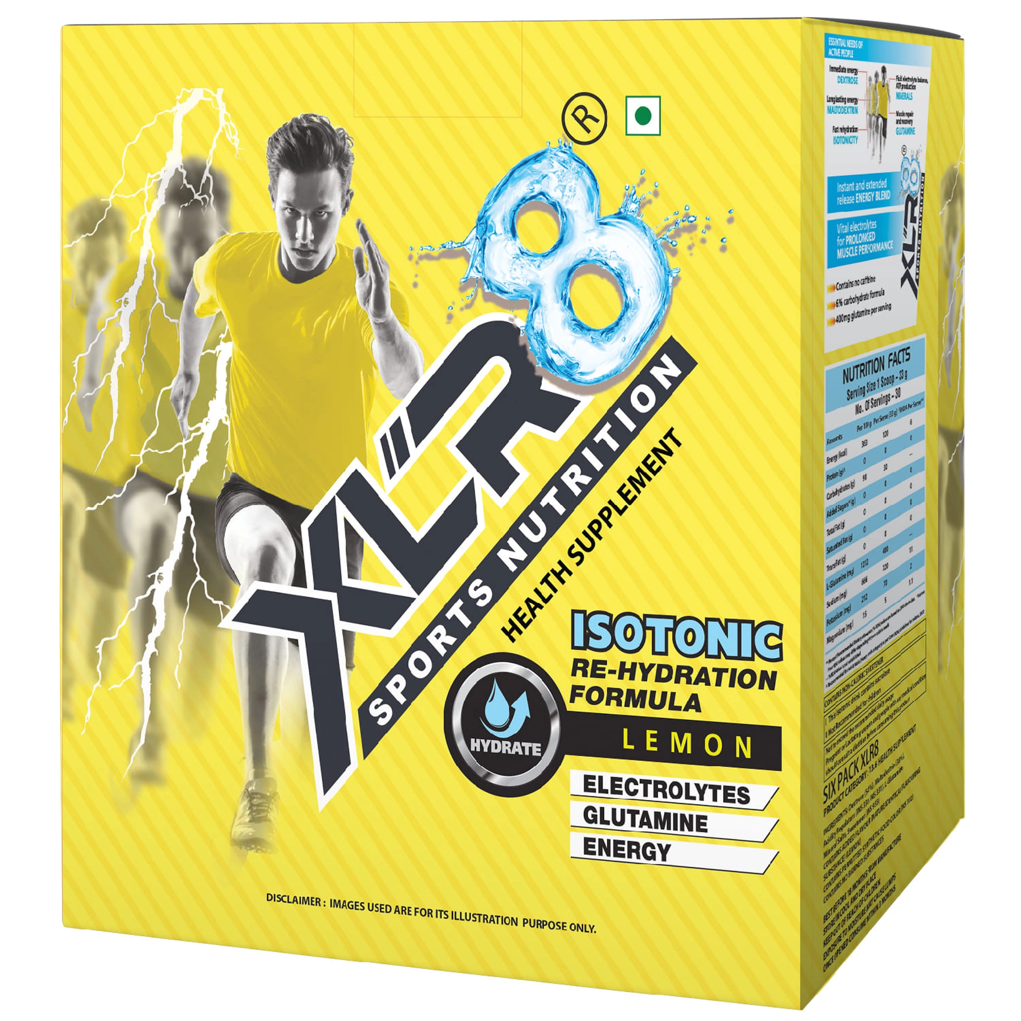 XLR8 Isotonic Energy Drink Extended Workout Formula