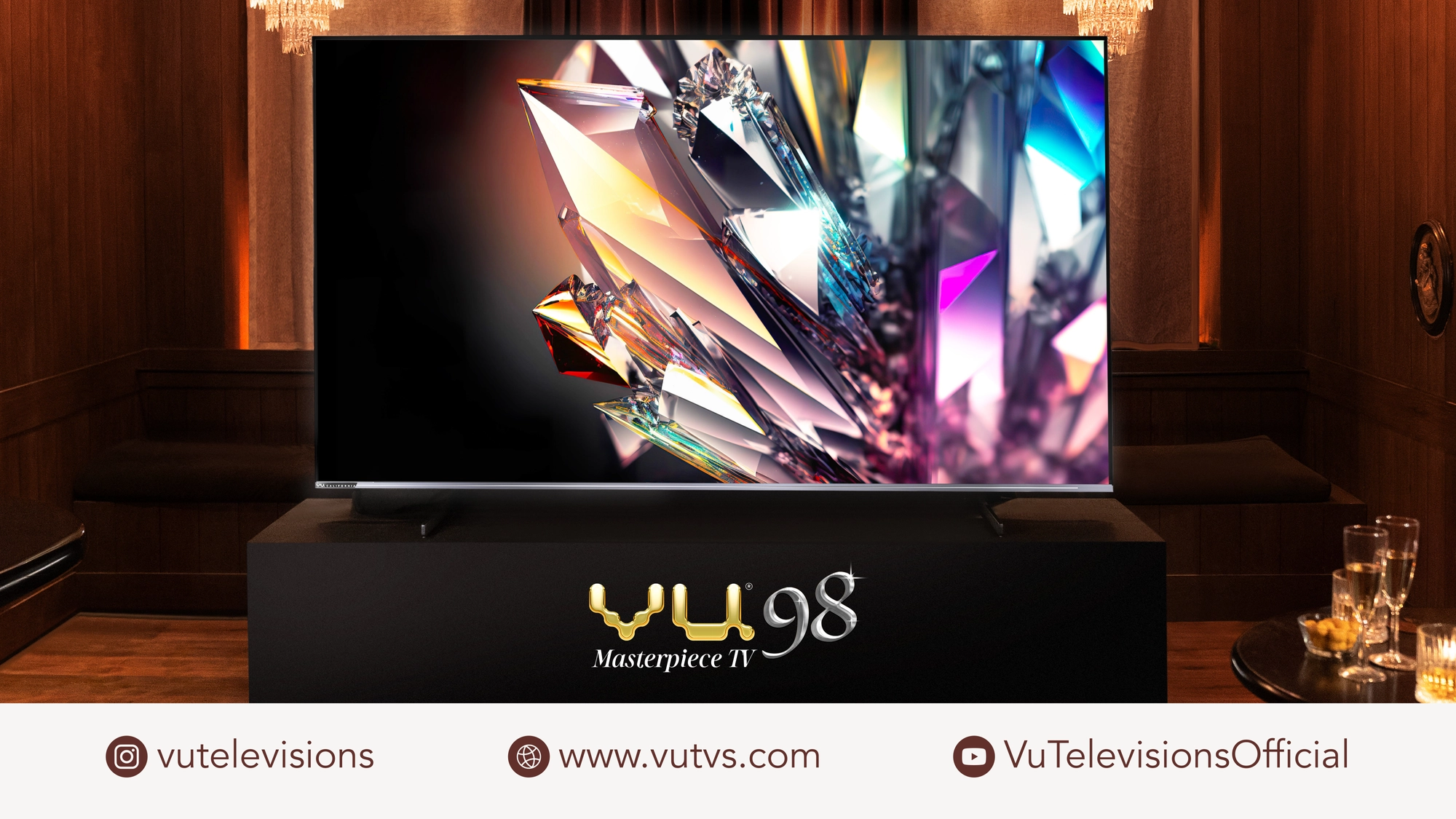 Vu 85 Masterpiece QLED TV - Vu Televisions - Official Store
