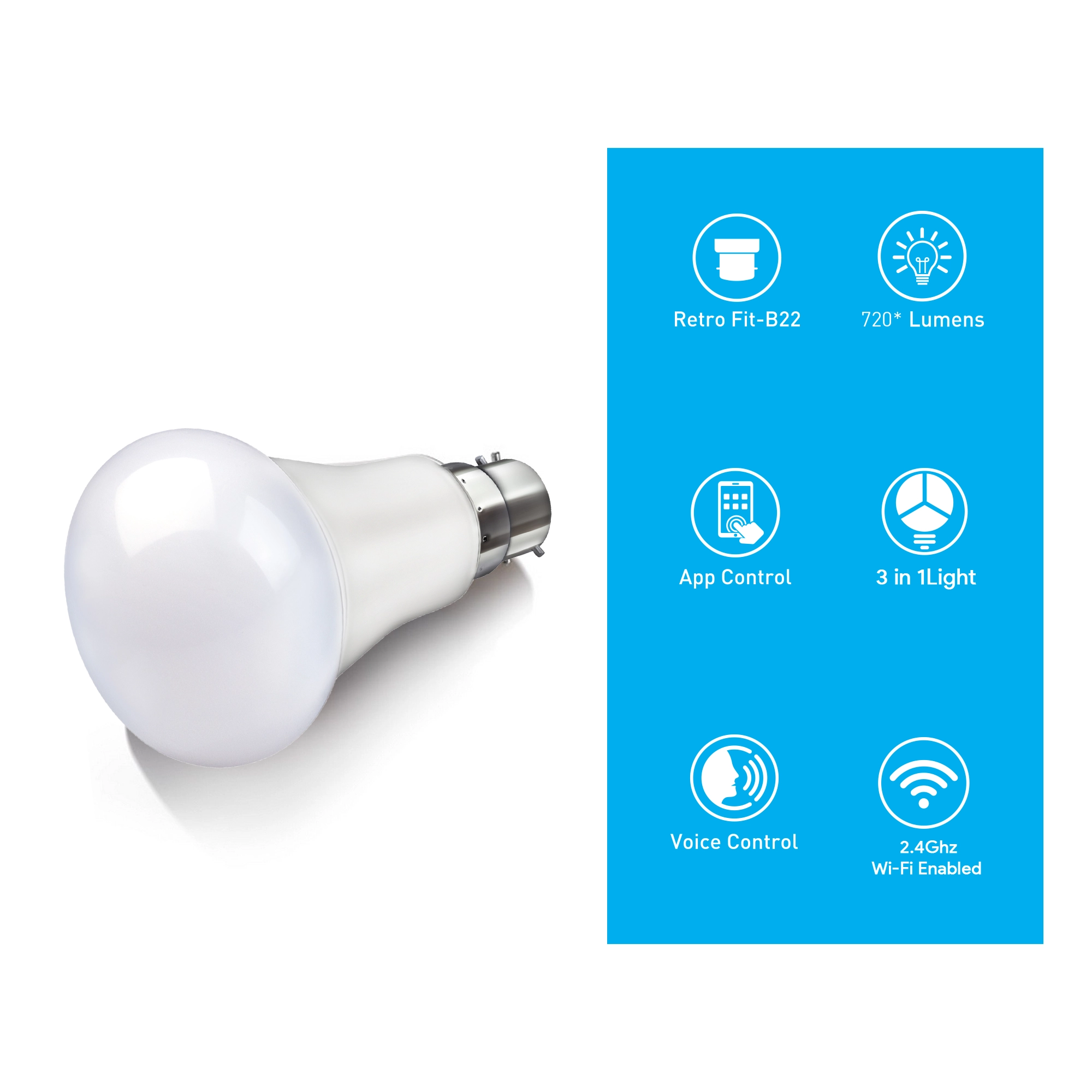 syska 12 watt smart bulb