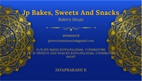 Jp Sweets and Snacks Kovilpalayam