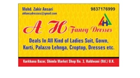A.H FANCY DRESSES