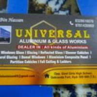 Universal aluminium &glass