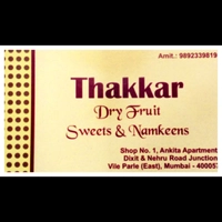 Thakkar Dry Fruit Sweets & Namkeens