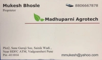 Madhuparni Agrotech
