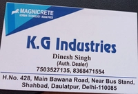 KG PAINTS, ELECTRICALS, HARDWARE & SANITARY STORES
