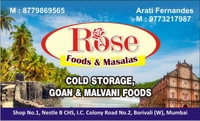 Rose Foods and Masalas