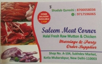 Saleem Meat Corner