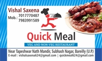 Quick Meal Restaurent & Home Delivery Services