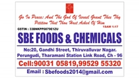 SBE foods & chemicals