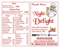 Night Delight Kitchen 5 Pm To 4 Am