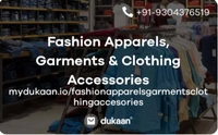 Fashion Apparels, Garments & Clothing Accessories