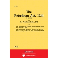 Petroleum Act, 1934 Along With Rules, 2002 | Bare Act | Universal Lexis ...