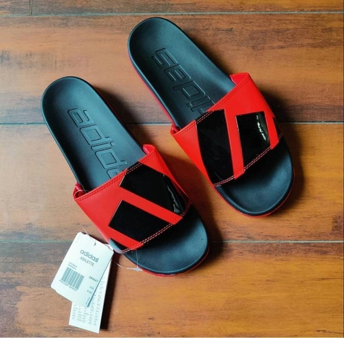 Buy ADIDAS Cloudfoam Slides Red online from Shoesclub101