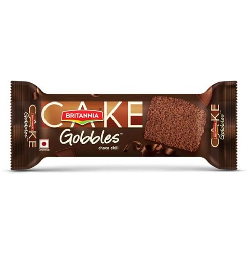 Britannia Gobbles Bar Cake - Choco Chill, 110 g | Glubery.com