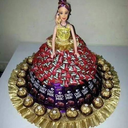 Chocolate best sale barbie doll