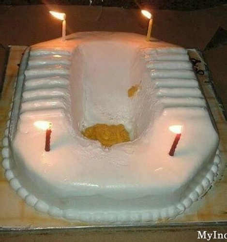 क्या आपने कभी देखा हैं टॉयलेट वाला केक...... - YouTube