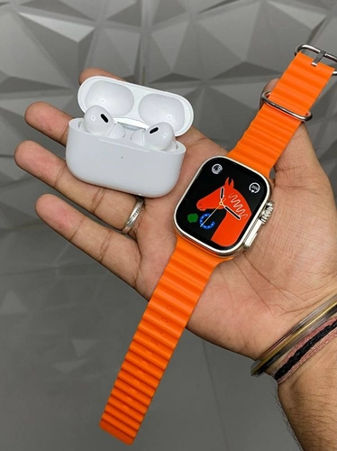Buy ULTRA WATCH AND AIRPODS PRO 2 AND CABEL PROTECTOR online from JAIN ...