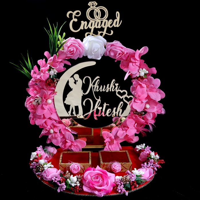 Engagement on sale tray designs