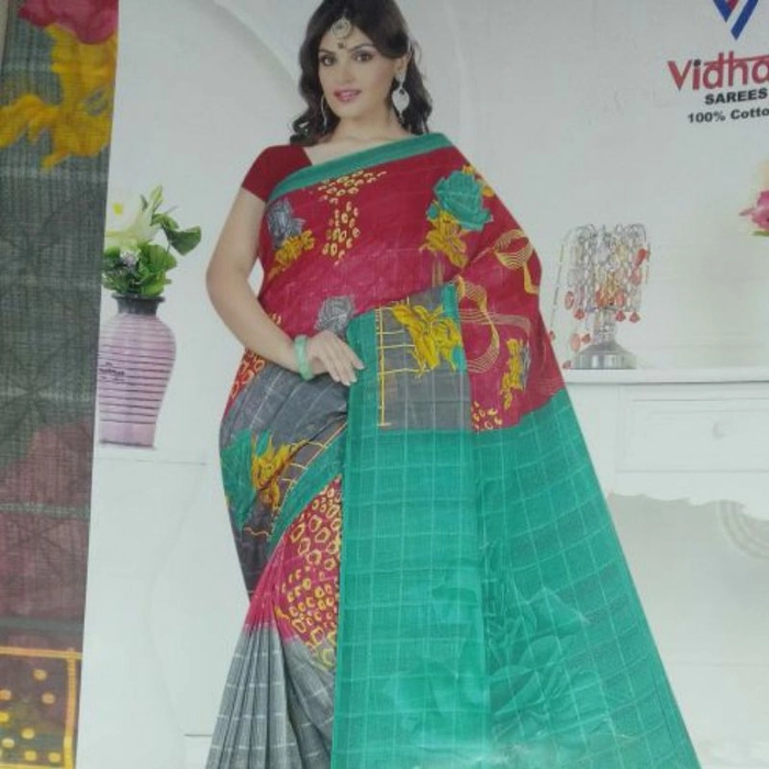 MAHAKALI COTTON SAREES - South Queen 12