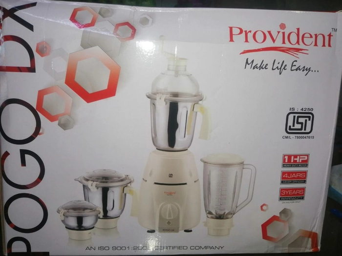 provident mixer grinder 1hp with latest technology