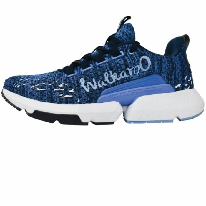 Walkaroo Mens Ws3024 Running Shoes-Blue