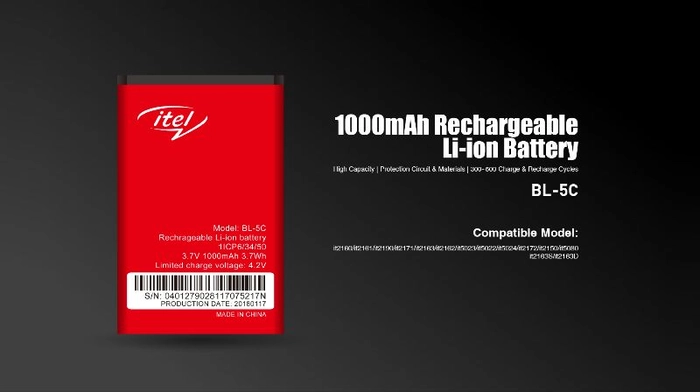 Itel 5c Battery Original