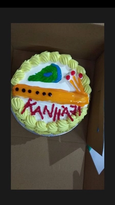 Kanha Ji God Janmashtami Cake (1 kg) | Awwsme Gifts