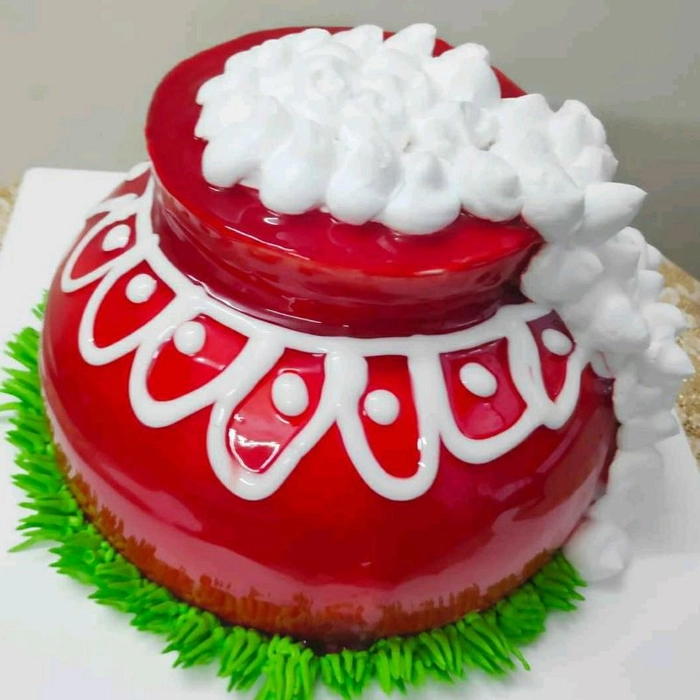 Order Dahi Handi Theme Cake Online - Delicious and Festive Design – Merak  Cakes