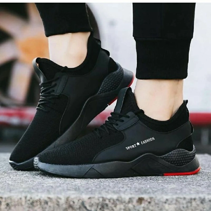 Black high neck sales shoes