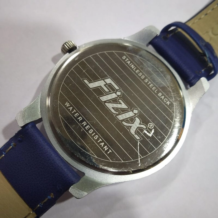 Analog Casual Wear Fizix Leather Men Wrist Watch at Rs 120 in Rajkot