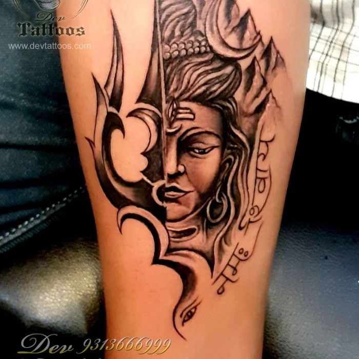 Lord Shiva Tattoo at best price in Mumbai by Aliens Art Private Limited |  ID: 4903917730