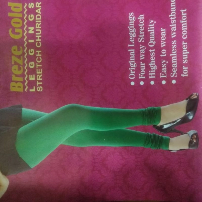 Buy Lyra Women's Gold Solid Churidar Leggings Online at Best Prices in  India - JioMart.