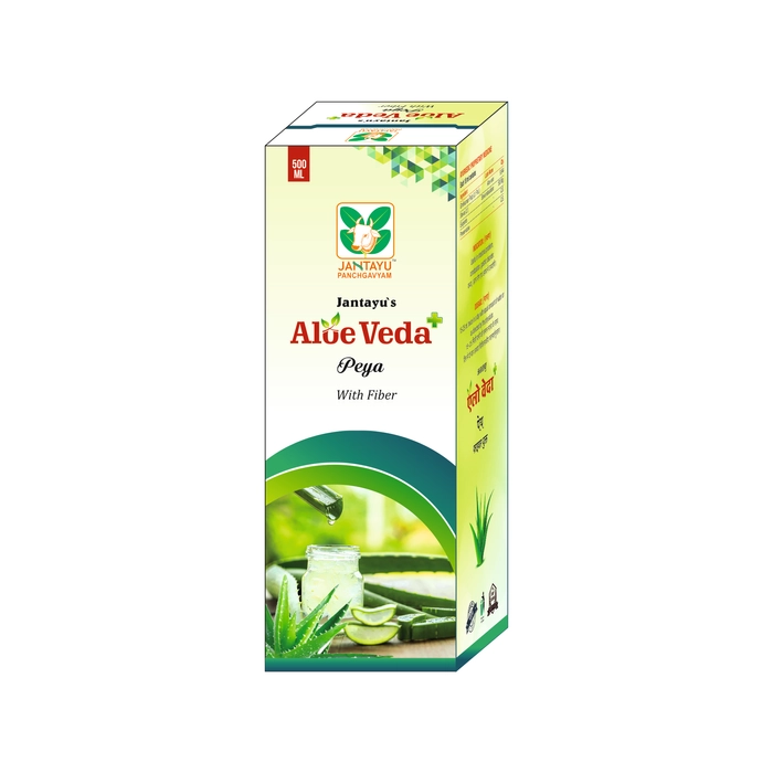 Jantayus Aloe Veda Plus Peya Pack of 3 Bottle of 500 ML