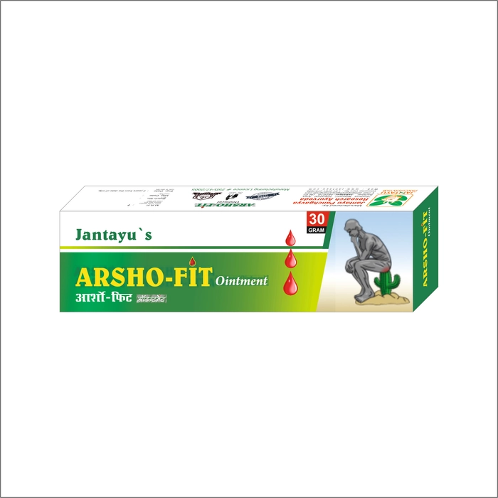 Jantayus Arsho Fit Ointment Pack of 4 Tube of 30 GM