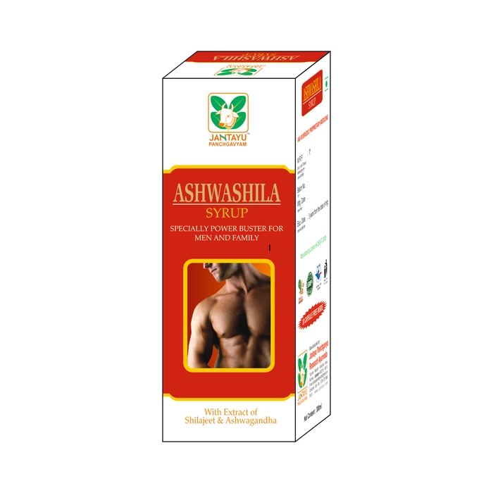 Jantayus Ashwashila Syrup Pack of 2 Bottle of 200 ML