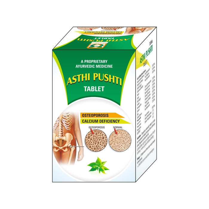 Jantayus Asthi Pushti Tablet Pack of 2 Jar of 500 QTY