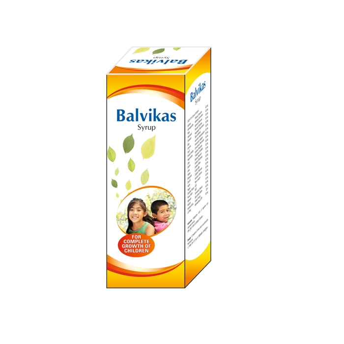 Jantayus Baal Vikas Syrup pack of 3 Bottle of 200 ML