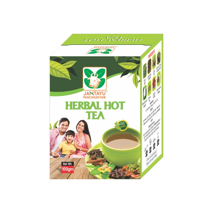 Jantayus Herbal Hot Tea Pack of 3 Jar of 100 GM