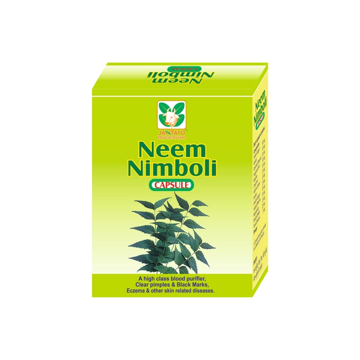 Jantayus Neem Nimboli Capsule Pack of 2 Jar of 30 QTY