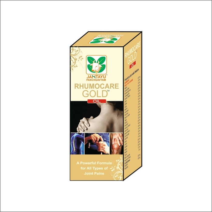 Jantayus Rhumocare GOLD Oil Pack of 5 Bottle of 200 ML